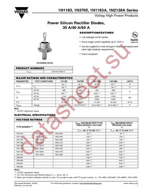 1N1190 datasheet  